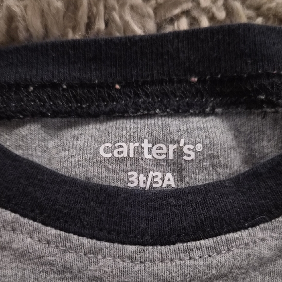 2 Sets- Carter's Gray and Black Truck Pajama Set - Picture 2 of 8